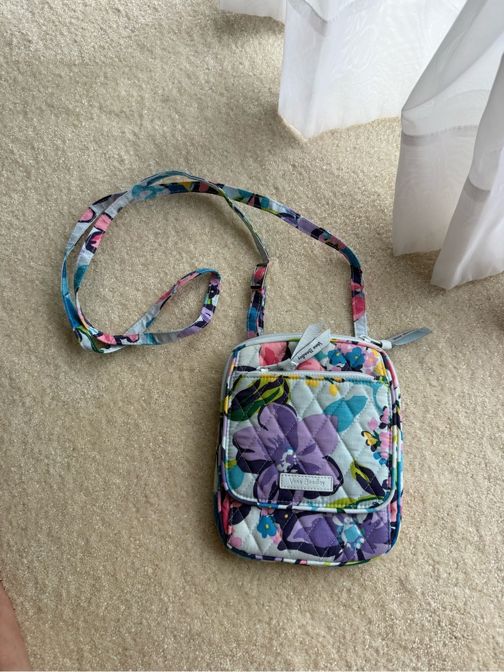 Vera Bradley Floral Quilted Crossbody